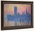 Houses Of Parliament, Sunset2 By Claude Oscar Monet