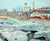 Ice Floating In Pskov By Isaak Brodsky
