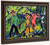 In The Forest By Ernst Ludwig Kirchner By Ernst Ludwig Kirchner