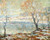 Inwood On Hudson, In The Snow By Ernest Lawson