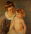 Jules Standing By His Mother By Mary Cassatt By Mary Cassatt Jules Standing By His Mother By Mary Cassatt By Mary Cassatt