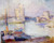 La Rochelle, The Port By Albert Lebourg By Albert Lebourg