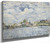 La Seine Au Point Du Jour By Alfred Sisley