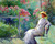 Lady In The Garden By Abbott Fuller Graves