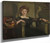 Lady With Goldfish By George Henry, R.A., R.S.A., R.S.W.  By George Henry, R.A., R.S.A., R.S.W.