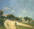 Landscape At Andresy By Alfred Sisley