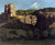 Landscape Bald Rock In The Valley Of Ornans By Gustave Courbet By Gustave Courbet