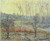 Landscape In Winter With Fog By Gustave Loiseau By Gustave Loiseau