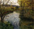 Landscape With Cows By A Stream By Fritz Thaulow