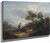 Landscape With Sheep By Thomas Gainsborough  By Thomas Gainsborough
