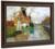 Landscape With Windmill By Fritz Thaulow Landscape With Windmill By Fritz Thaulow