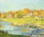 Late Afternoon In October By Willard Leroy Metcalf By Willard Leroy Metcalf