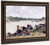 Laundresses On The Banks Of The Touques21 By Eugene Louis Boudin By Eugene Louis Boudin