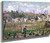 Le Jardin De Maubuisson, Pontoise, La Mere Bellette By Camille Pissarro By Camille Pissarro