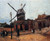 Le Moulin De La Galette By Vincent Van Gogh