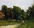 Le Parc Cordieres A Trouville By Eugene Louis Boudin By Eugene Louis Boudin