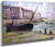 Le Treport, Beached Fishing Boat By Maximilien Luce By Maximilien Luce