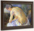 Leaning Nude By Maximilien Luce By Maximilien Luce