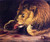 Lion Licking Its Paw By Henry Ossawa Tanner