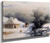 Little Russian Ox Cart In Winter By Ivan Constantinovich Aivazovsky By Ivan Constantinovich Aivazovsky