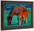 Mare And Foal By Robert Bevan By Robert Bevan