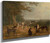 Nine Greyhounds In A Landscape By Jacques Laurent Agasse By Jacques Laurent Agasse