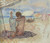 Nude On The Beach1 By Henri Lebasque By Henri Lebasque