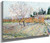 Orchard With Peach Trees In Blossom By Jose Maria Velasco