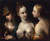 Pallas Athena, Venus And Juno By Hans Von Aachen By Hans Von Aachen