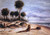 Palm Trees On The Beach At Fort Walton By William Aiken Walker