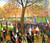 Parade, Washington Square By William James Glackens  By William James Glackens