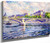 Paris, Tugboat On The Seine By Henri Lebasque By Henri Lebasque