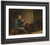 Peasant Smoking In An Interior By David Teniers The Younger