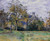 Piette's Home On Montfoucault By Camille Pissarro By Camille Pissarro