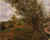 Pontoise Landscape, Through The Fields By Camille Pissarro By Camille Pissarro