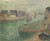 Port At Dieppe In Fog By Gustave Loiseau By Gustave Loiseau