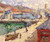 Port At Fecamp By Gustave Loiseau By Gustave Loiseau