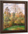 Autumn Poplars By Camille Pissarro