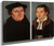 Portraits Of Martin Luther And Catherine Bore By Lucas Cranach The Elder By Lucas Cranach The Elder