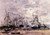Portrieux, The Port At Low Tide 223 By Eugene Louis Boudin By Eugene Louis Boudin
