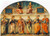 Prudence And Justice With Six Antique Wisemen By Pietro Perugino By Pietro Perugino