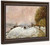 Quai Saint Bernard In The Snow By Armand Guillaumin Quai Saint Bernard In The Snow By Armand Guillaumin
