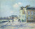 Quay At Pontoise By Gustave Loiseau By Gustave Loiseau
