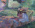 Reading In The Park By Henri Lebasque By Henri Lebasque