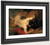 Reclining Male Nude With Spear By William Etty By William Etty