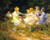 Ring Around The Rosey By Edward Potthast By Edward Potthast