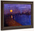 River Landscape By Moonlight By George Henry, R.A., R.S.A., R.S.W.  By George Henry, R.A., R.S.A., R.S.W.