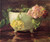 Roses In Old Chinese Bowl By John La Farge By John La Farge