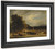 Rural Scene By The River Seine, Paris By Richard Parkes Bonington