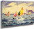 Sailboats Near Chicago By Henri Edmond Cross By Henri Edmond Cross